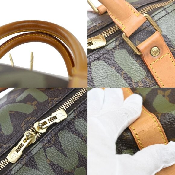 LOUIS VUITTON Keepall 50 Travel Hand Bag Monogram Graffiti BN KI M92196 332RF579 - Picture 9 of 15